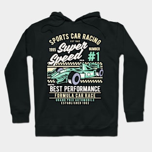 Sports Car Racing Hoodie